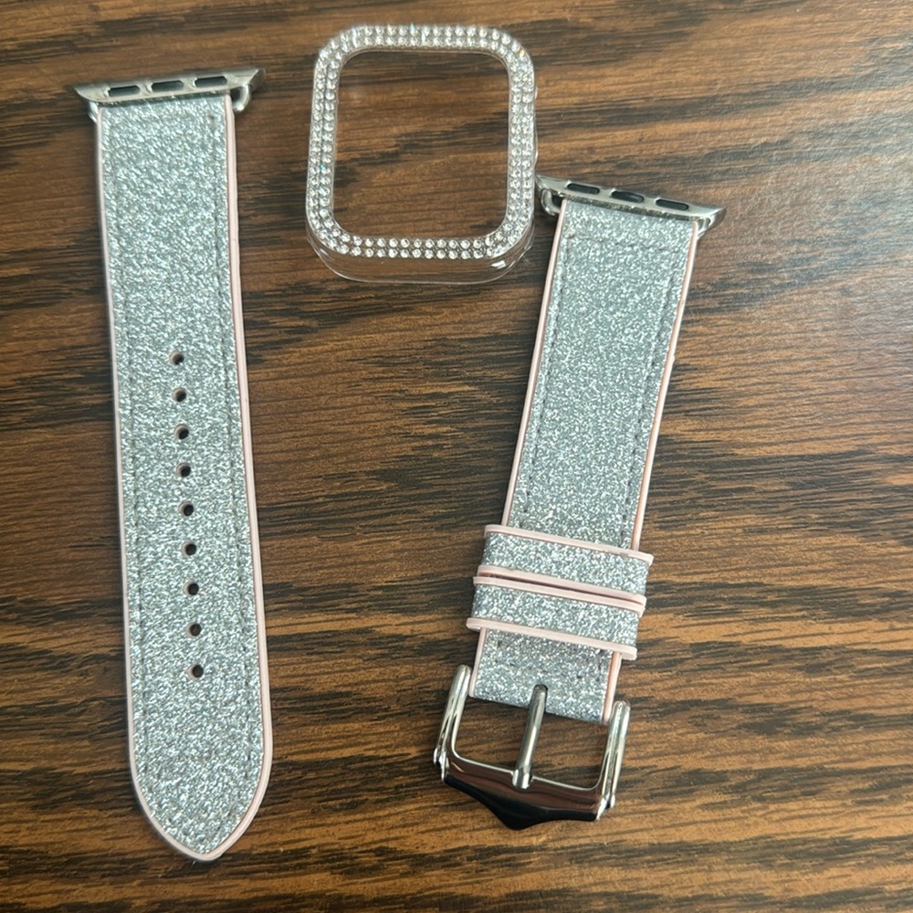 iWatch Glitter Pink Band